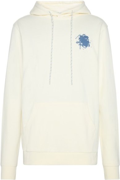 KnowledgeCotton Apparel - Water Is Life Reg. Hood Sweat - Hoodie Gr M weiß
