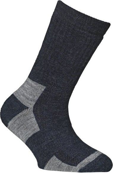 Thumbnail - Alpacasocks&Co - Merino Kids - Multifunktionssocken Gr 27-30 blau