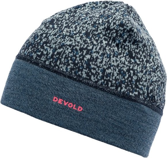 Devold - Kvitegga Merino 230 Beanie - Mütze Gr 58 blau