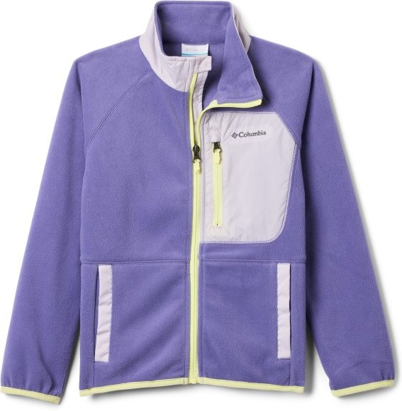 Thumbnail - Columbia - Kid's Fast Trek V Full Zip - Fleecejacke Gr XS lila