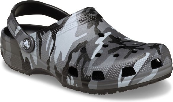 Crocs - Classic Camouflage Clog - Sandalen Gr 48/49 grau