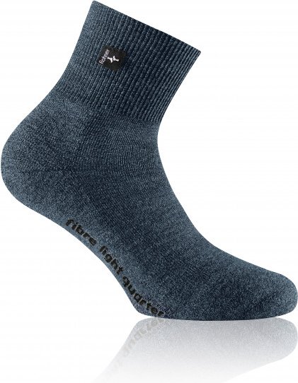 Rohner - Fibre Light Quarter - Multifunktionssocken Gr 39-41 blau