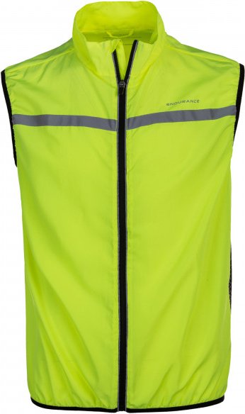 ENDURANCE - Sindry Light the Night Vest - Laufweste Gr XL grün