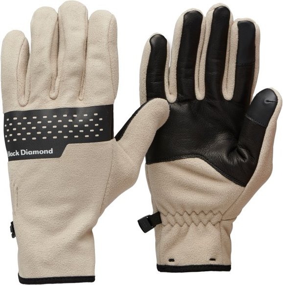 Black Diamond - Alpine Fleece Gloves - Handschuhe Gr L beige