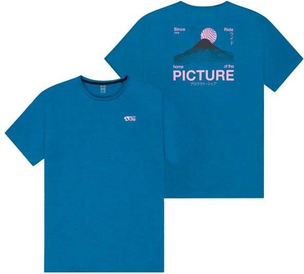 Picture - Timont S/S Urban Tech Tee - Funktionsshirt Gr L blau