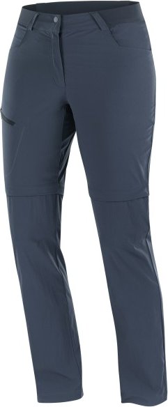 Salomon - Women's Wayfarer Zip Off Pants - Zip-Off-Hose Gr 38 blau