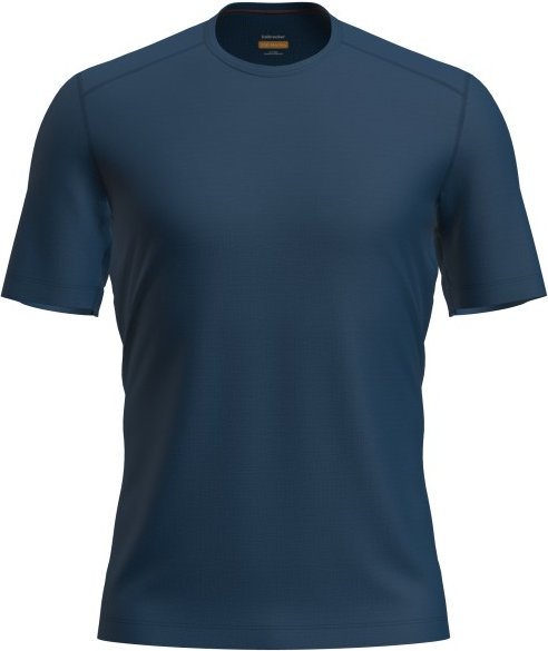 Icebreaker - 200 Oasis S/S Crewe - Merinounterwäsche Gr M blau