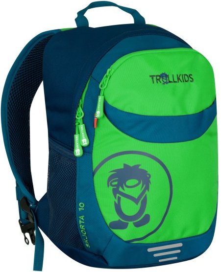 Trollkids - Kid's Skjorta Pack 10 - Daypack blau/grün