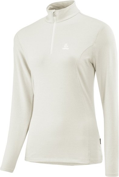 Thumbnail - Löffler - Women's Midlayer Transtex - Fleecepullover Gr 36 weiß/beige