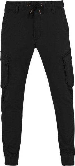 Reell - Reflex Rib Cargo - Freizeithose Gr XL - Regular schwarz