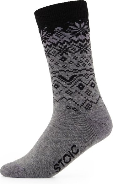 Stoic - Merino Warmwool Scandic Socks - Merinosocken Gr 45-47 grau