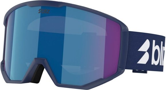 Bliz - Spark Cat. 3 VLT 13% - Skibrille blau