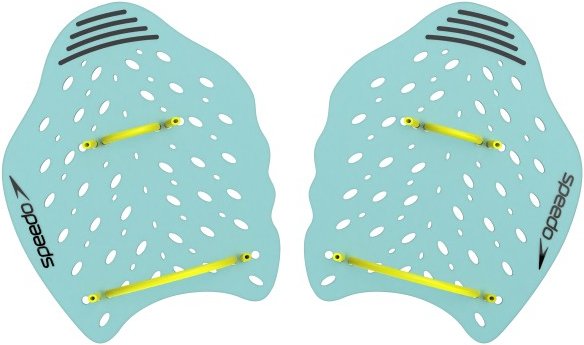 Speedo - Power Paddle Plus - Schwimmhilfe Gr S arctic glass