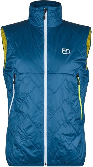 Ortovox - Swisswool Piz Vial Vest - Wollweste Gr S blau