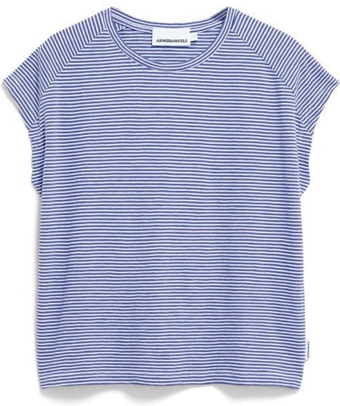 ARMEDANGELS - Women's Ofeliaa Lovely Stripes - T-Shirt Gr S lila