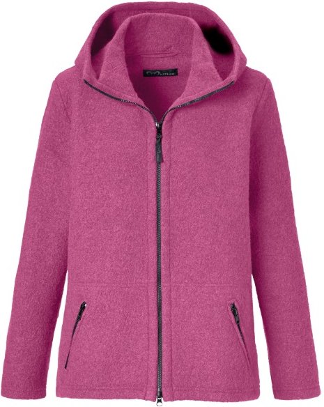 Thumbnail - Mufflon - Women's Nele - Wolljacke Gr XS rosa/lila