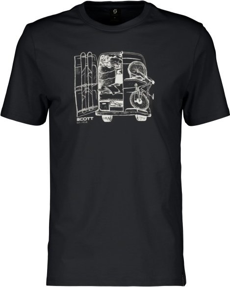 Scott - Casual S/S - T-Shirt Gr S schwarz