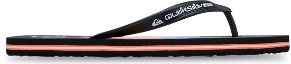 Thumbnail - Quiksilver - Molokai Stripe 26 - Sandalen Gr 44 schwarz/weiß