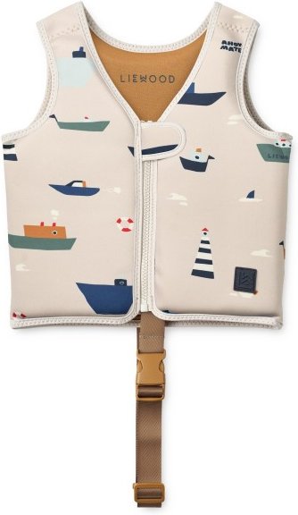 LIEWOOD - Kid's Dove Swim Vest - Schwimmweste Gr 11-15 kg sailing /gelb