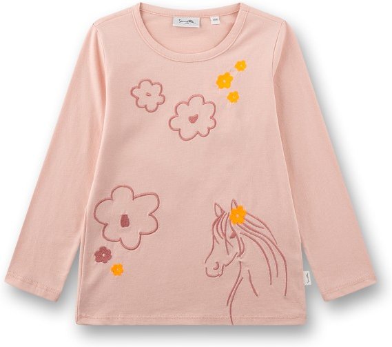 Sanetta - Kid's Shirt 12138 - Longsleeve Gr 116 rosa
