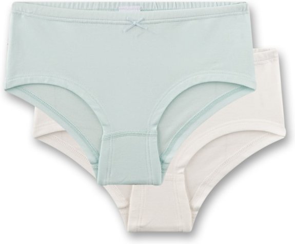 Sanetta - Kid's Doppelpack Cutbrief 349435 - Unterhose Gr 176 grau