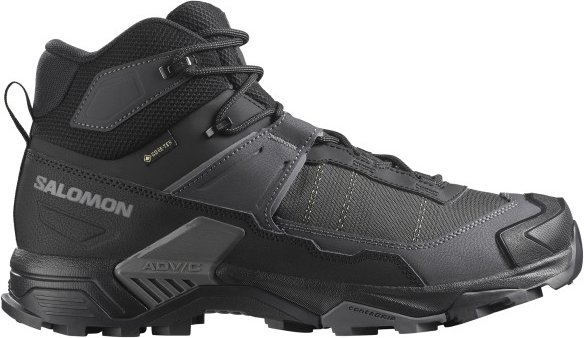 Salomon - X Ultra 5 Mid Wide GORE-TEX - Wanderschuhe Gr 44 2/3 grau/schwarz
