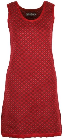 Thumbnail - Flomax - Women's Trägerkleid Weit Tilda - Kleid Gr XXL rot