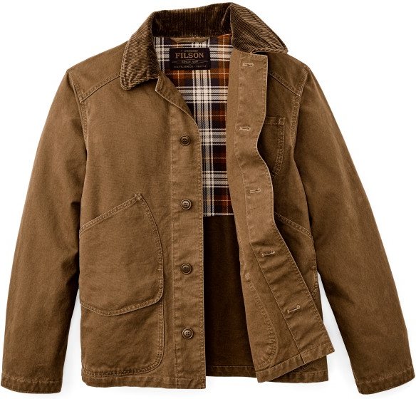 Filson - Canvas Outfitter Jacket - Freizeitjacke Gr S braun