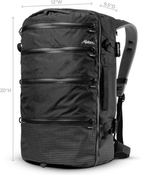 Matador - Segmented Backpack 28 - Reisetasche grau/schwarz