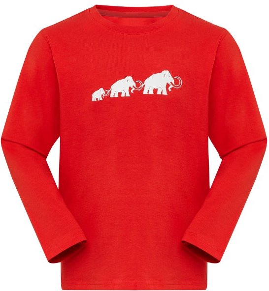 Mammut - Kid's Core Longsleeve Logo - Longsleeve Gr 164 rot