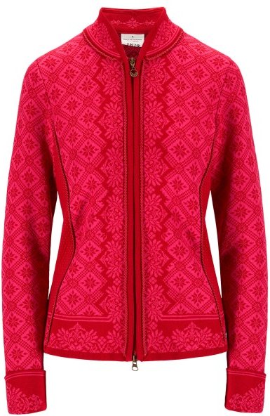 Dale of Norway - Women's Christiania - Wolljacke Gr M rot