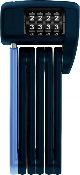 ABUS - Bordo Lite 6055C Mini Combo - Fahrradschloss Gr 60 cm blau/schwarz