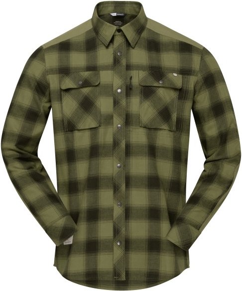 Norrøna - Femund Flannel Shirt - Hemd Gr S oliv