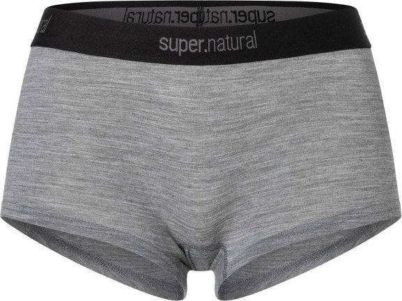 super.natural - Women's Tundra 175 Boyfriend Hipster - Unterhose Gr L grau