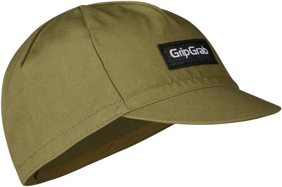 GripGrab - Classic Cotton Cycling Cap - Radmütze Gr 54-59 cm - S/M oliv