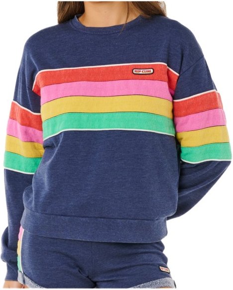 Rip Curl - Women's Surf Revival Relaxed Crew - Pullover Gr M blau