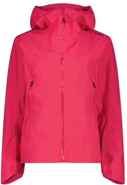 CMP - Women's 2 Layer Jacket Fix Hood - Regenjacke Gr 38 rosa/rot
