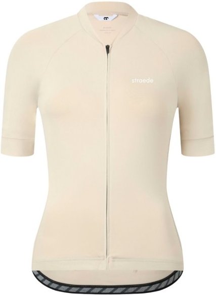 straede - Women's Kaern Jersey - Radtrikot Gr XS beige