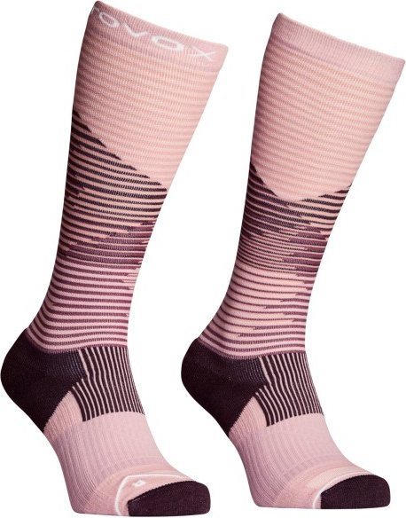 Ortovox - Women's All Mountain Long Socks - Merinosocken Gr 39-41 rosa