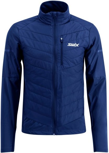 Swix - Nordic Warm Hybrid Jacket - Langlaufjacke Gr XXL blau