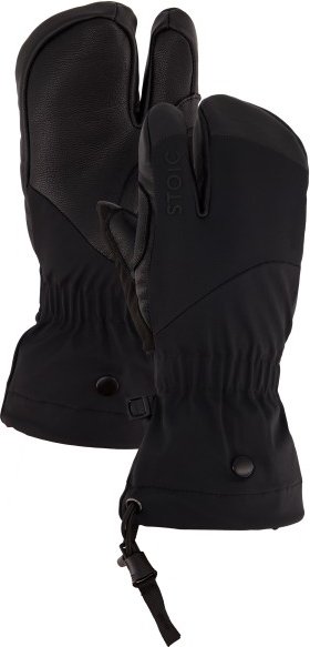 Stoic - Kid's Wool NalluSt. II 3 Finger - Handschuhe Gr 3 schwarz