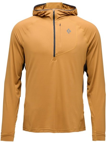 Thumbnail - Black Diamond - Alpenglow Pro Hoody - Longsleeve Gr M orange