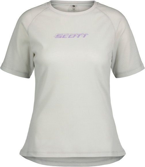 Thumbnail - Scott - Women's Tee Trail Casual Tuned S/S - Radtrikot Gr L grau