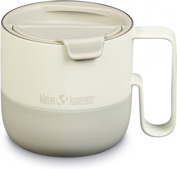 Klean Kanteen - Rise Mug Flip Lid - Isolierbecher Gr 414 ml beige