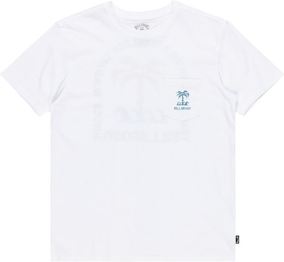 Billabong - Kid's Troppo PKT S/S - T-Shirt Gr 134 weiß