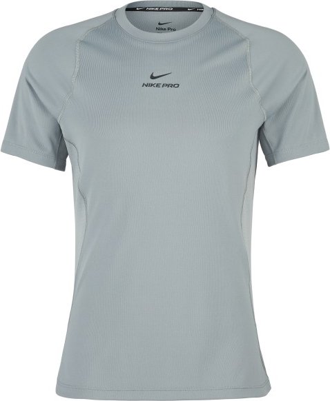 Thumbnail - Nike - Pro Dri-FIT NPT S/S Top - Laufshirt Gr XL grau