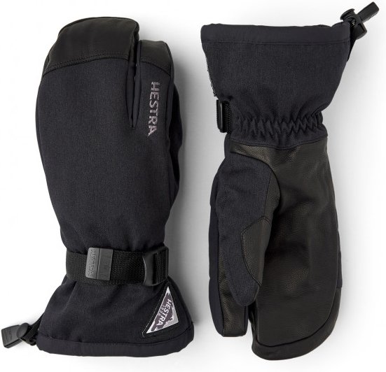 Hestra - Powder Gauntlet 3 Finger - Handschuhe Gr 11 schwarz