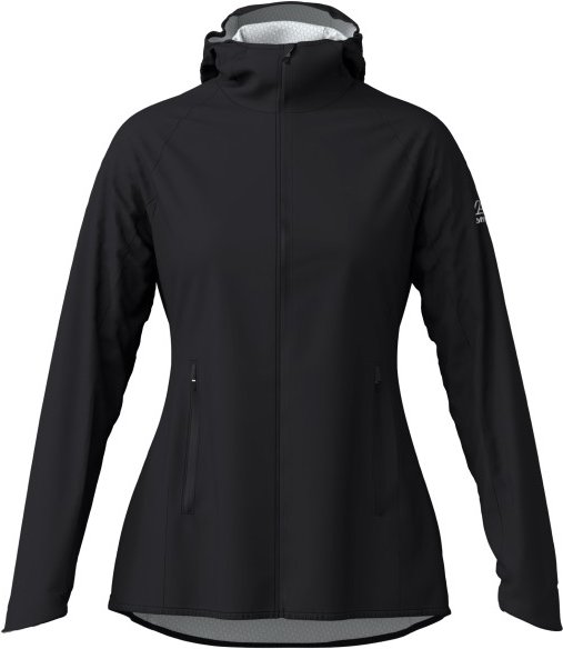 Löffler - Women's Hooded Jacket WPM Pocket - Fahrradjacke Gr 42 schwarz