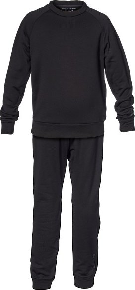 Thumbnail - Isbjörn - Kid's Panda Chill Set - Jogginganzug Gr 110/116 schwarz
