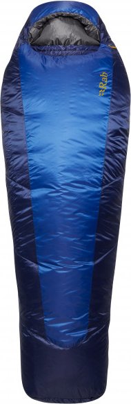 Thumbnail - Rab - Solar Eco 2 - Kunstfaserschlafsack Gr bis 200 cm Körperlänge - Width: Regular blau